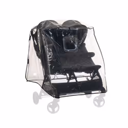 Hauck 550816, Raincover, Noir, Monochromatique, Chancelière pour bébé, Garçon/Fille, 510 mm