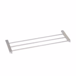 Hauck 596890, Extension barrière de sécurité, Argent, Métal, 1 pièce(s), 760 mm, 20 mm