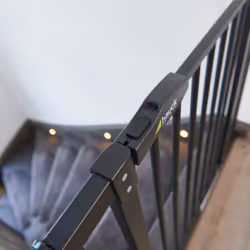 Hauck Close'n Stop barrière de sécurité bébé Métal Noir