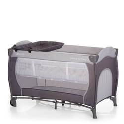 Hauck Sleep'n Play Center lit pliant pour bébé Noir, Gris