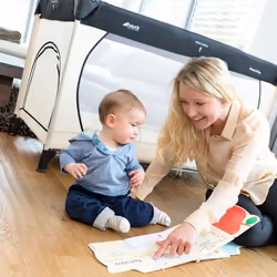 Hauck Dream'n Play Plus lit pliant pour bébé Beige, Noir - Vue supplémentaire 6