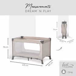 Hauck Dream N Play parc Beige