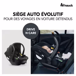 Hauck Drive N Care siège-auto bébé 0+ (0 - 13 kg; 0 - 15 mois) Noir