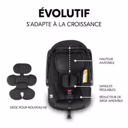 Hauck Drive N Care siège-auto bébé 0+ (0 - 13 kg; 0 - 15 mois) Noir - Vue supplémentaire 4