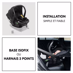 Hauck Drive N Care siège-auto bébé 0+ (0 - 13 kg; 0 - 15 mois) Noir - Vue supplémentaire 6