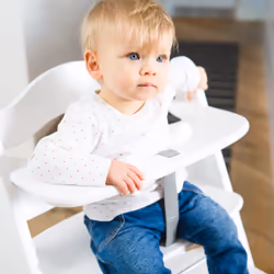 Hauck Alpha+ Chaise haute traditionnelle Siège rigide Blanc - Vue supplémentaire 8
