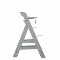 Hauck Alpha+ Chaise haute traditionnelle Siège rigide Gris - Vue supplémentaire 4