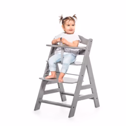 Hauck Alpha+ Chaise haute traditionnelle Siège rigide Gris - Vue supplémentaire 5