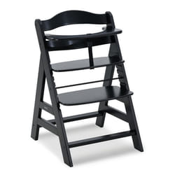 Hauck Alpha+ Chaise haute pour bébé/enfants Siège rigide Noir