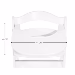 Hauck Alpha Click Tray Plateau de chaise haute Blanc - Vue supplémentaire 3