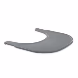 Hauck Alpha Click Tray, Plateau de chaise haute, Gris, Plastique, Monochromatique, Chaise haute traditionnelle, Garçon/Fille