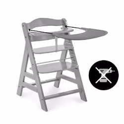 Hauck Alpha Click Tray Plateau de chaise haute Gris
