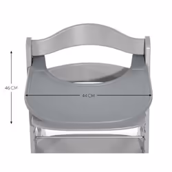 Hauck Alpha Click Tray Plateau de chaise haute Gris