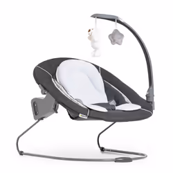 Hauck Alpha Bouncer Deluxe, Garçon/Fille, Dossier réglable, Barre d'activités, Gris