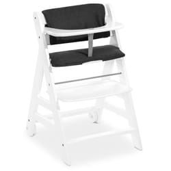 Hauck Beta+ Chaise haute traditionnelle Siège rigide Noir, Blanc
