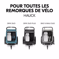 Hauck Baby Lounger 2 Siège bébé pour remorque de bicyclette