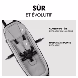 Hauck Baby Lounger 2 Siège bébé pour remorque de bicyclette - Vue supplémentaire 5