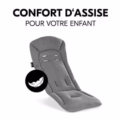 Hauck Liner Housse de siège Coton Charbon de bois - Vue supplémentaire 4