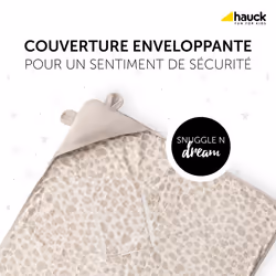 Hauck Snuggle N Dream Couverture pour bébé Beige, Naturel 80 x 80 cm Garçon/Fille