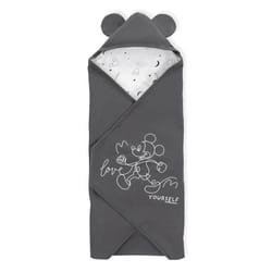 Hauck Snuggle N Dream Couverture pour bébé Anthracite, Blanc 80 x 80 cm Garçon/Fille