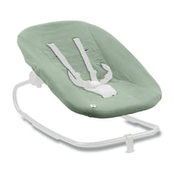 Hauck Hochstuhl Bouncer Bezug Couverture Gris Coton