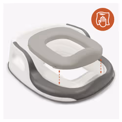 Hauck 722114 pot Gris, Blanc - Vue supplémentaire 4
