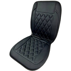 Hp Autozubehör - Housse de siège chauffante Autositz Heizauflage 12V 12 v 2 niveaux de chauffage 19183 anthracite-gris