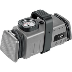 Compresseur à air - HP Autozubehör - 12V / 230V - Pression jusquà 7 bars - 3 adaptateurs - 21 kg