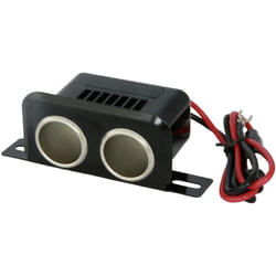 Hp Autozubehör - Prise double Charge de courant max=10 a Montage sur ou sous-construction 12/24 v C718982