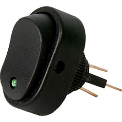 Hp Autozubehör - 28473 Interrupteur à bascule pour l'automobile 12 v 16 a 1 x Off/On à accrochage 1 pc(s) W816101