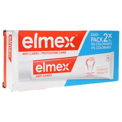 Elmex Dentifrice Anti-Caries Lot de 2 x 75 ml