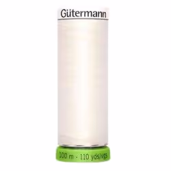 Gütermann 723860, Machine à coudre, Blanc, Polyester, 100 m, Allemagne