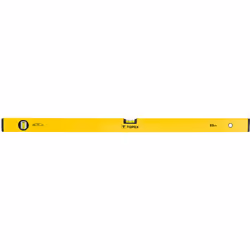 Le niveau à bulle en aluminium TOPEX Type 500 (réf. 29C503) mesure 80 cm de long et offre une précision de mesure de +/- 1 mm ...