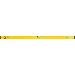 Niveau à bulle en aluminium type 500, 120 cm, 2 fioles