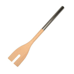 Fourchette à salade verte en bois 34 cm Fackelmann Boissellerie