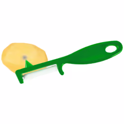 Fackelmann Éplucheur céramique, Éplucheur pivotant, Vitrocéramique, Plastique, Anneau de suspension, 170 mm, 37 g