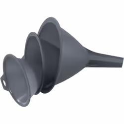 Lot de 3 entonnoirs en plastique 8, 9 et 11 cm Fackelmann
