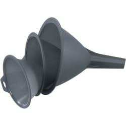 Lot de 3 entonnoirs en plastique 8, 9 et 11 cm Fackelmann