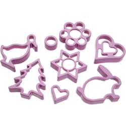 Lot de 8 emporte-pièces pour biscuits Linzer Zenker Sweet Sensation