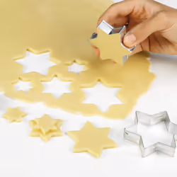 Zenker 43009 moule pour cookies Argent