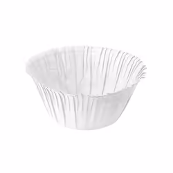 Zenker 43954, Caissettes pour cupcake / muffin, Rond, Surface strié, 220 °C, Blanc, Papier