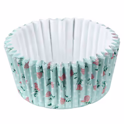 Zenker 43956, Caissettes pour cupcake / muffin, Rond, Surface strié, 220 °C, Bleu, Rose, Papier