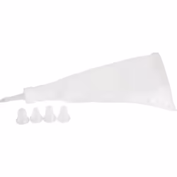 Poche à douille et 5 embouts en plastique 28 cm Zenker Smart Pastry
