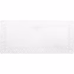 Lot de 15 napperons papier rectangulaires pour cakes Zenker