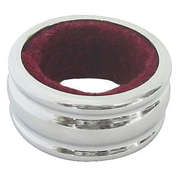 Fackelmann 45204 collier anti-goutte Rouge, Argent
