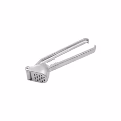 Fackelmann presse-ail en fonte d'aluminium 15 cm outil de cuisine pour presser les gousses d'ail