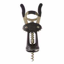 Fackelmann 49443 tire-bouchon Tire-bouchon à ailettes Noir, Argent