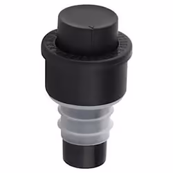 Fackelmann 49605 bouchon de bouteilles et de carafes Noir, Blanc