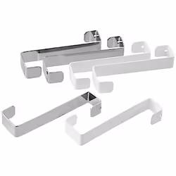 Fackelmann 61451, Intérieure, Argent, Blanc, Acier, 80 mm, 3 pièce(s)
