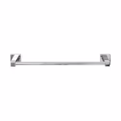 Porte serviette mural vertical gris chrome 49,5 x 5 x 7 cm Fackelmann Mare